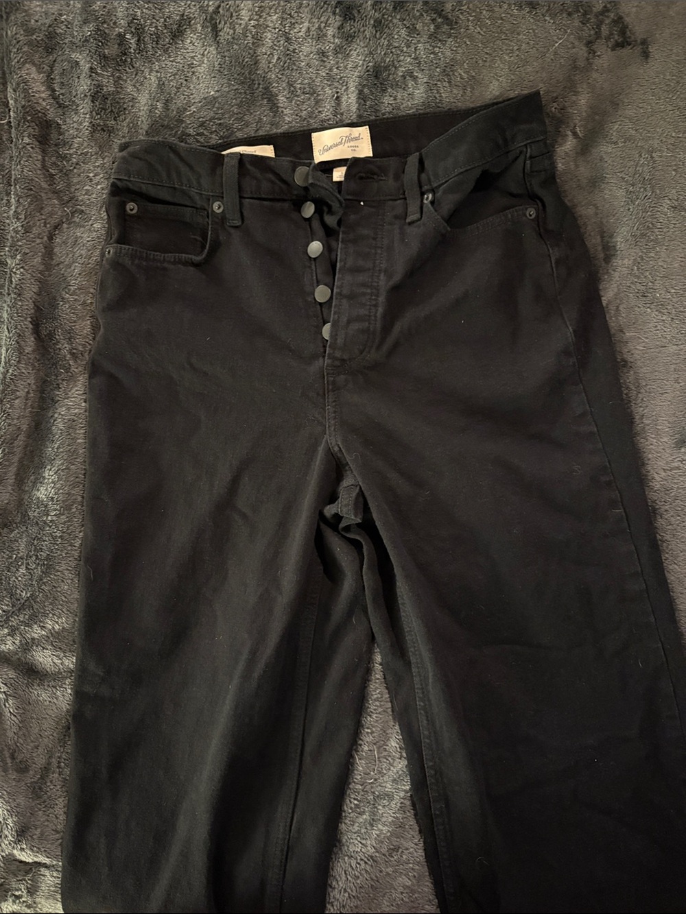 Universal Threads Black High-Rise Jeans